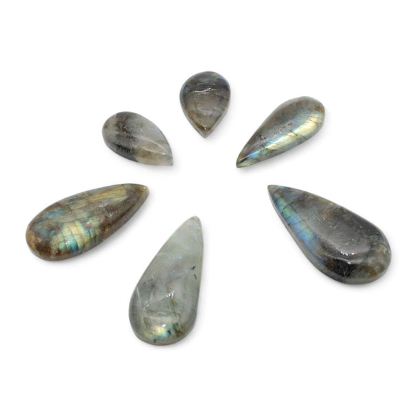 Labradorite teardrop - 1 1/2 inch Labradorite teardrop - 1 1/2 inch
