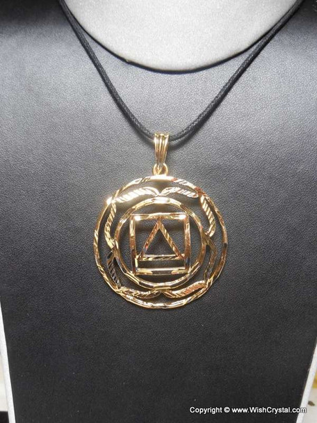 Metal casted Base Chakra Pendant