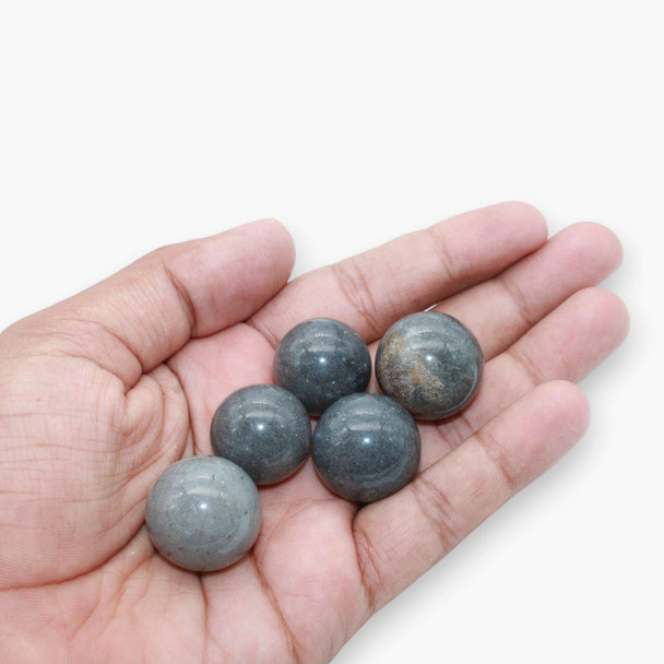 Blue Aventurine Small spheres 15 to 20 mm