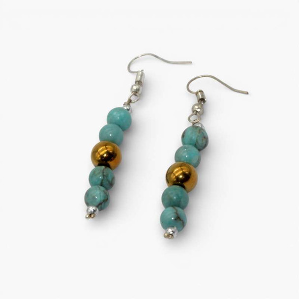 Copy of Gemstone Beads Earrings