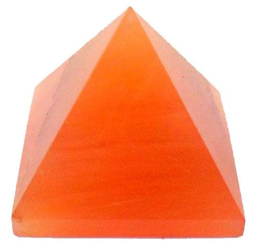 Orange Aventurine Pyramid - 18 to 20 mm