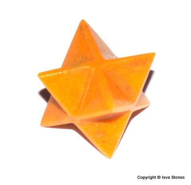 Orange Quartz Merkaba Crystal Star