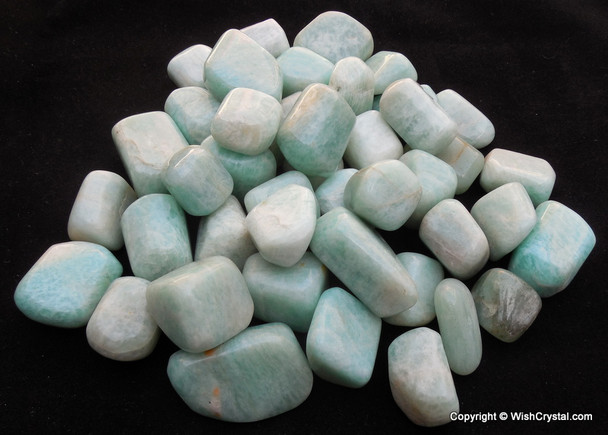 Amazonite Tumbles Bag per Kilogram