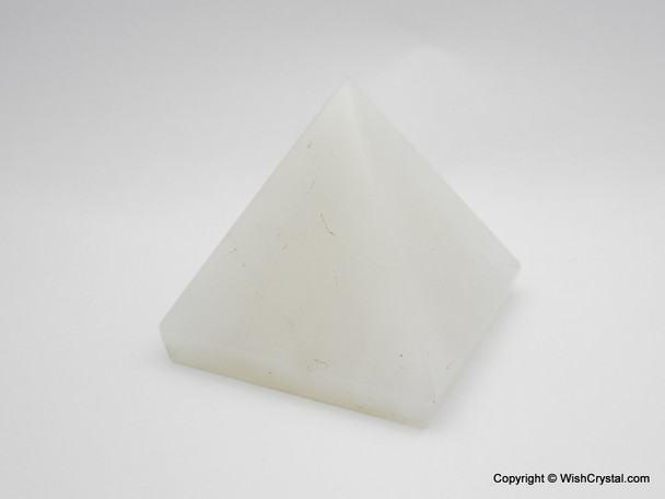 White Quartz Big Pyramid 50 mm