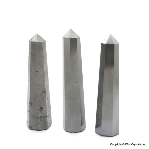 Hematite Wand for Reiki Chakra Crystal Healing