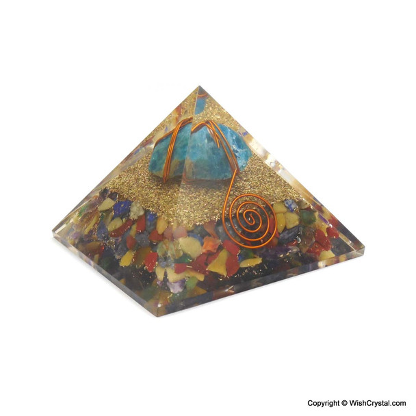 Apetite wire-wrap orgonite pyramids