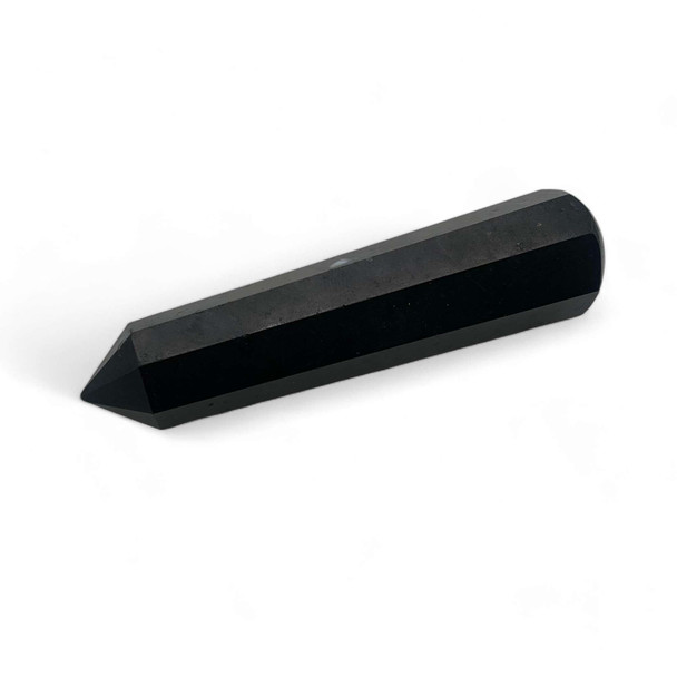 Black Obsidian massage Wand point