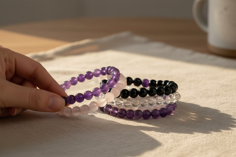 Wholesale gemstone bracelets for resale