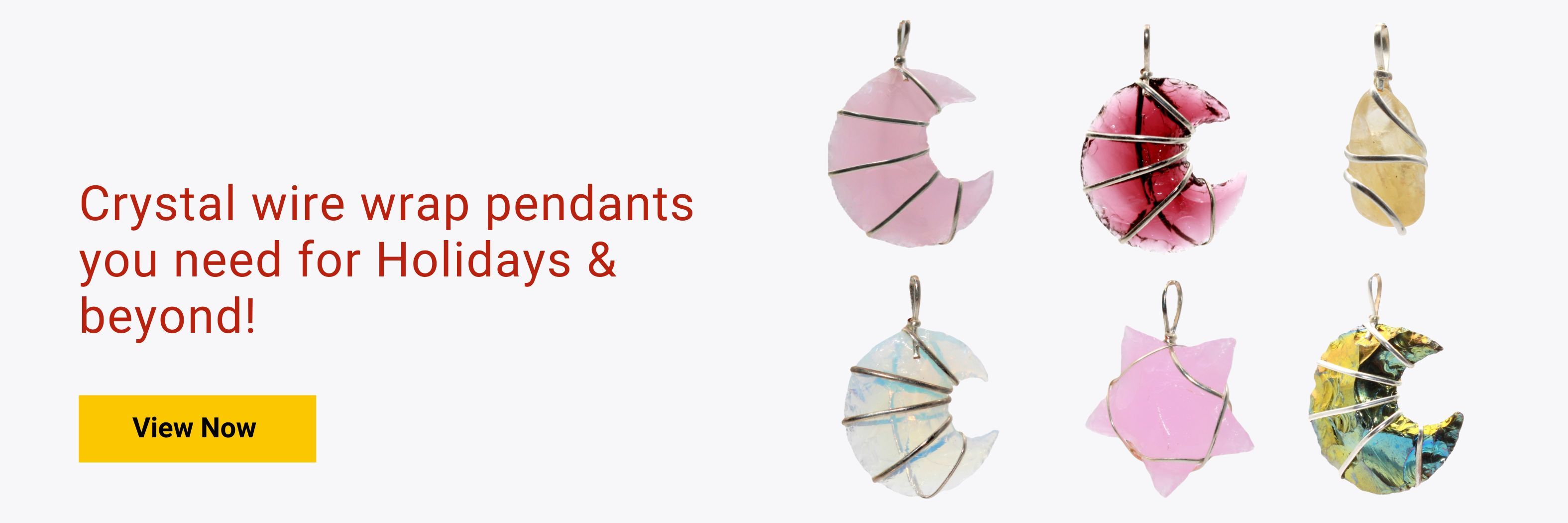 wire wrap pendants wholesale