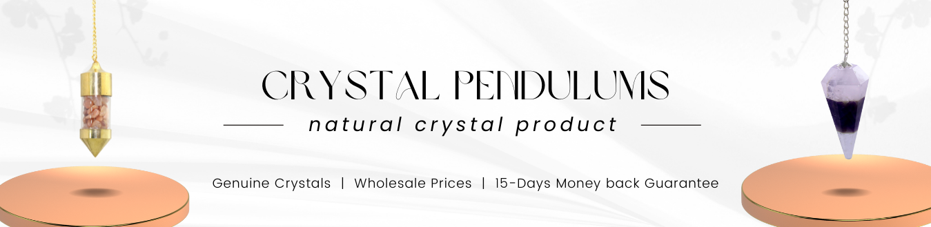 Crystal Pendulum wholesale supplier banner