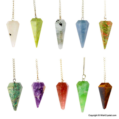 ミニマムジーク Pendulum とは Mini Pendulum Necklace: Clear Quartz - GeoCentral