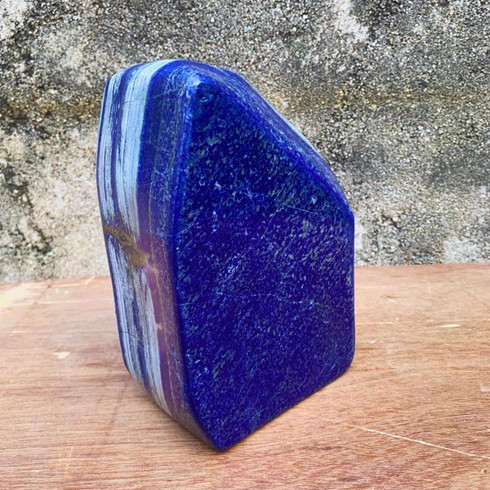 lapi_s_lazuli_14様 Lapis Lazuli natural free-form polished crystal - 14.50 lbs