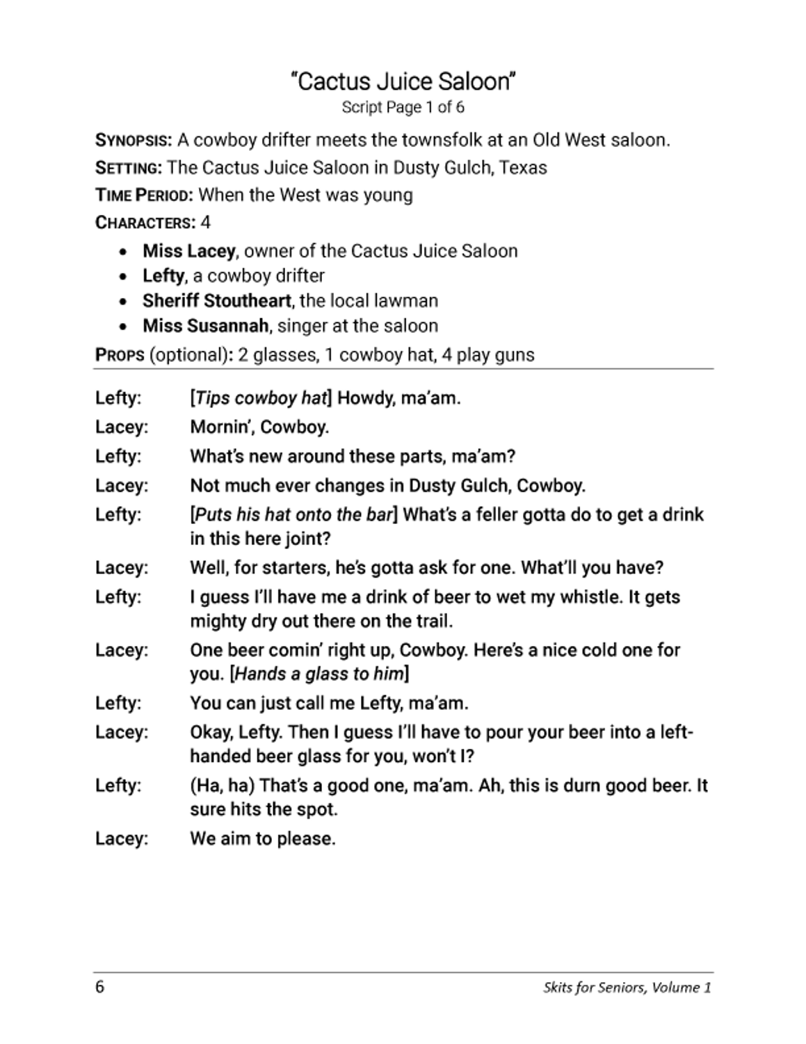 skits-for-seniors-vol-1-humorous-plays-eldersong-by-emerald-workshop-llc for Free Printable Black History Skits And Plays For Church SKITS FOR SENIORS, Vol 1 - Humorous Plays - ElderSong by Emerald Workshop LLC for Free Printable Black History Skits And Plays For Church