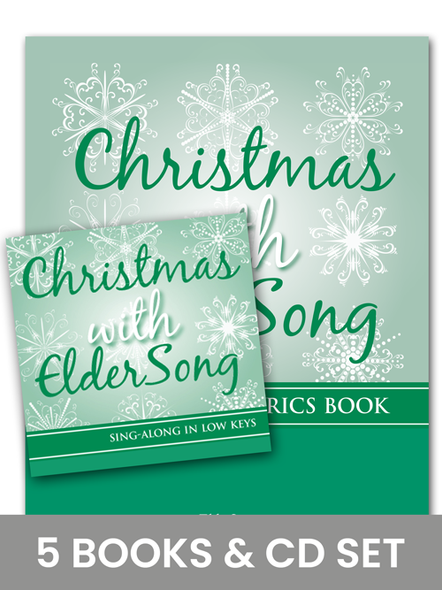 CHRISTMAS with ELDERSONG - CD and 5 Lyrics Books Set