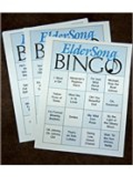 ELDERSONG BINGO - Extra Set of 12 Game Cards