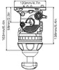 E-IMAGE GH10L 100mm Video Head 專業油壓攝錄雲台