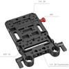 SmallRig V Mount Battery Plate with Dual 15mm Rod Clamp 3016