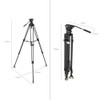 SmallRig AD-100 3989 FreeBlazer Heavy-Duty Carbon Fiber Tripod Kit