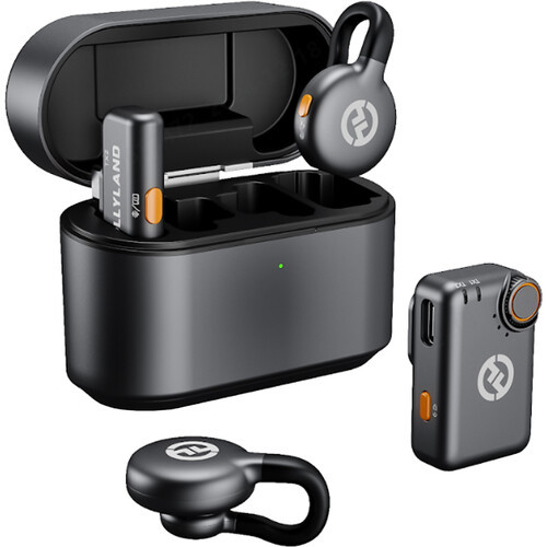 Hollyland Lark M2S Combo Wireless Lavalier Microphone 無線領夾式