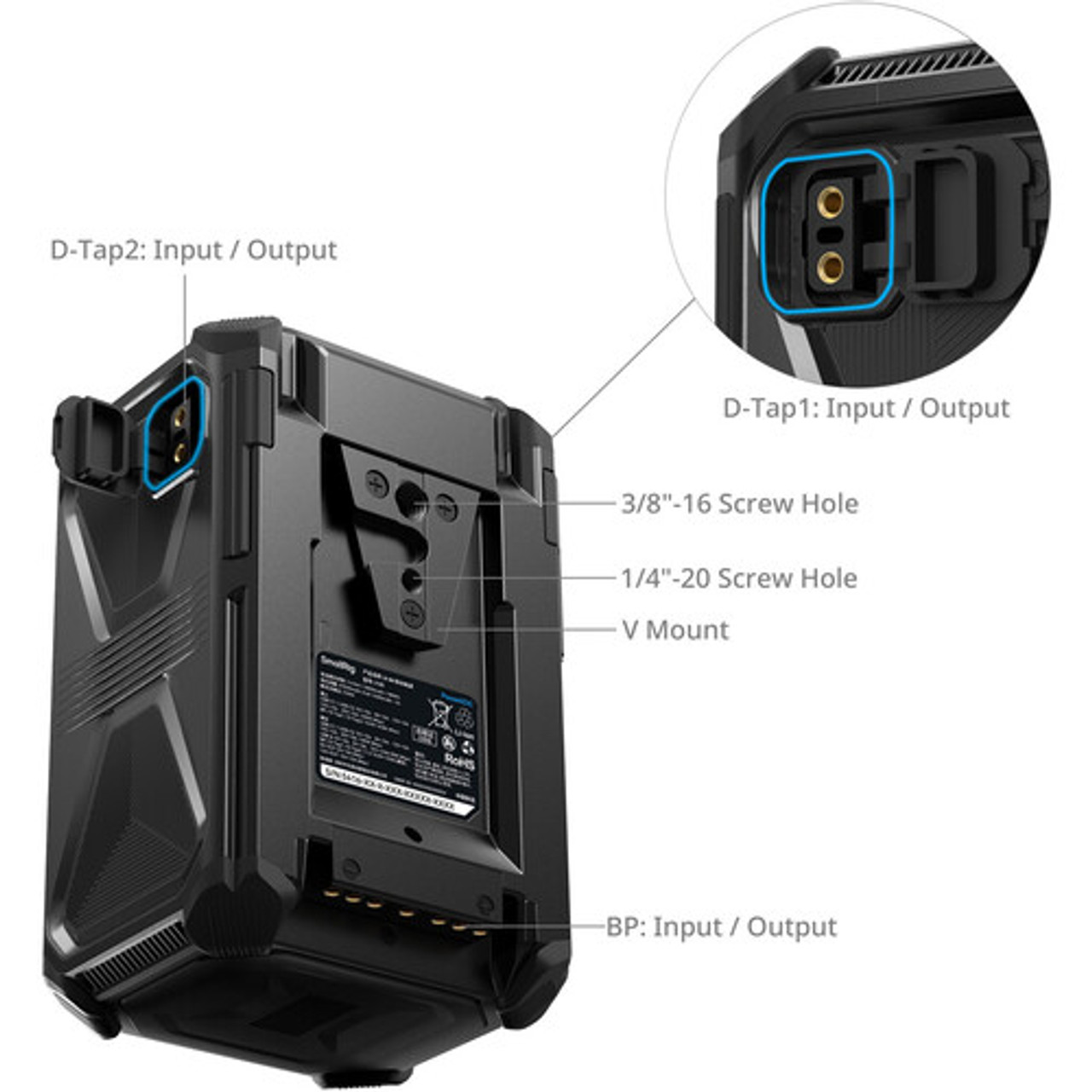 【新品】 定価 52,590円 SMALLRIG X99 Vマウント 新品】 定価 52,590円 SMALLRIG X99 Vマウント
