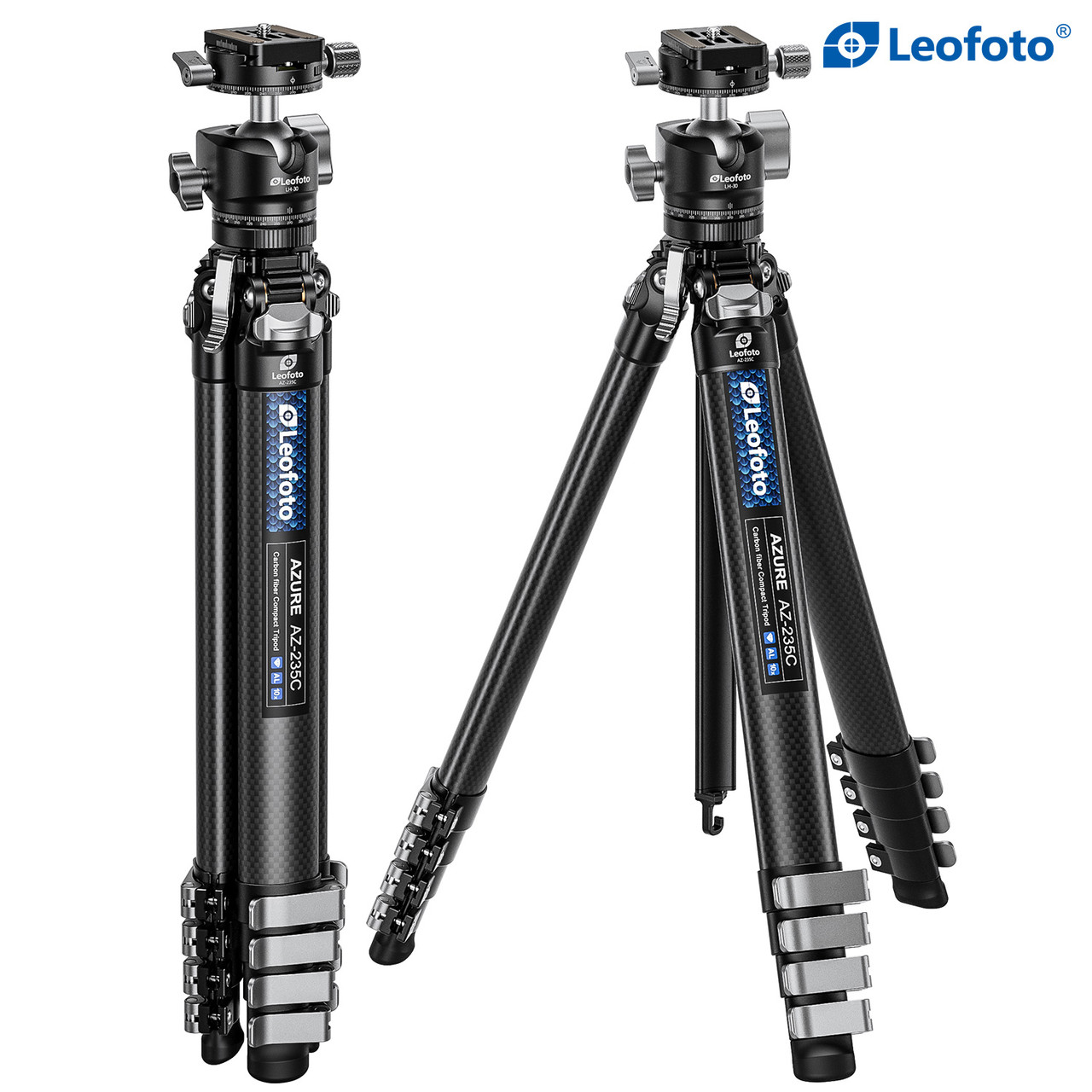Leofoto AZ-235C+LH-30R Carbon Fiber Tripod Kit 碳纖維三腳架套裝