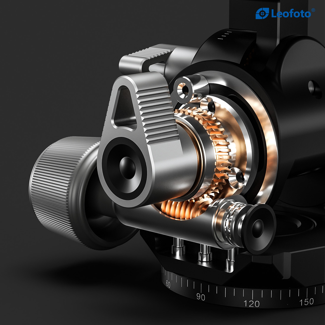 Leofoto G4 Pro 4D Geared Head 四維齒輪雲台- Yingkee Photo