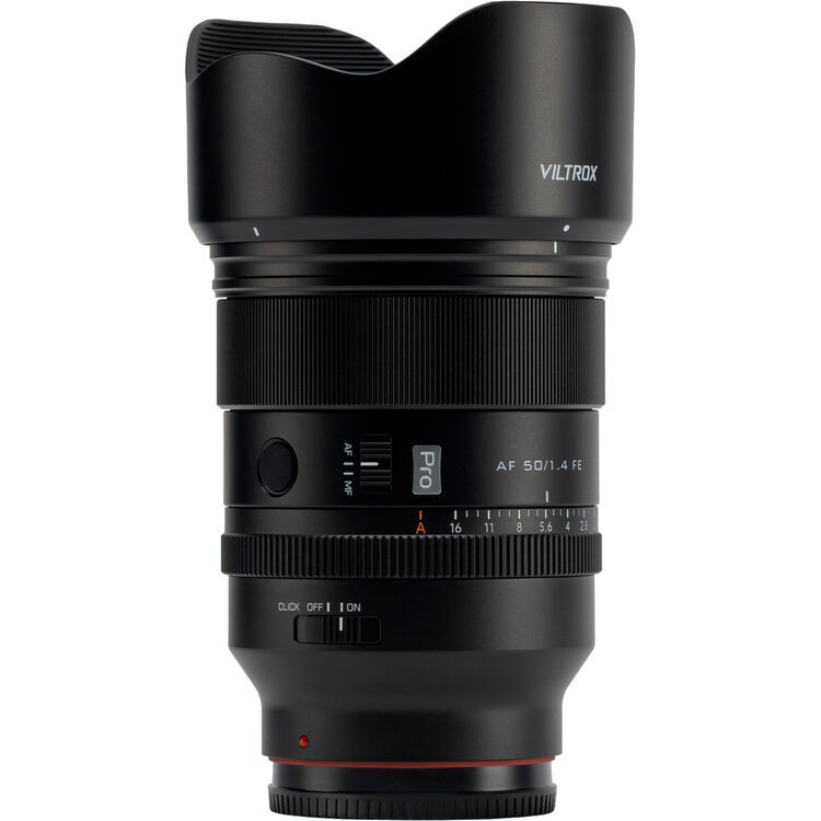 Viltrox AF 50mm F1.4 Pro Full-Frame Lens Sony E 全片幅自動對焦