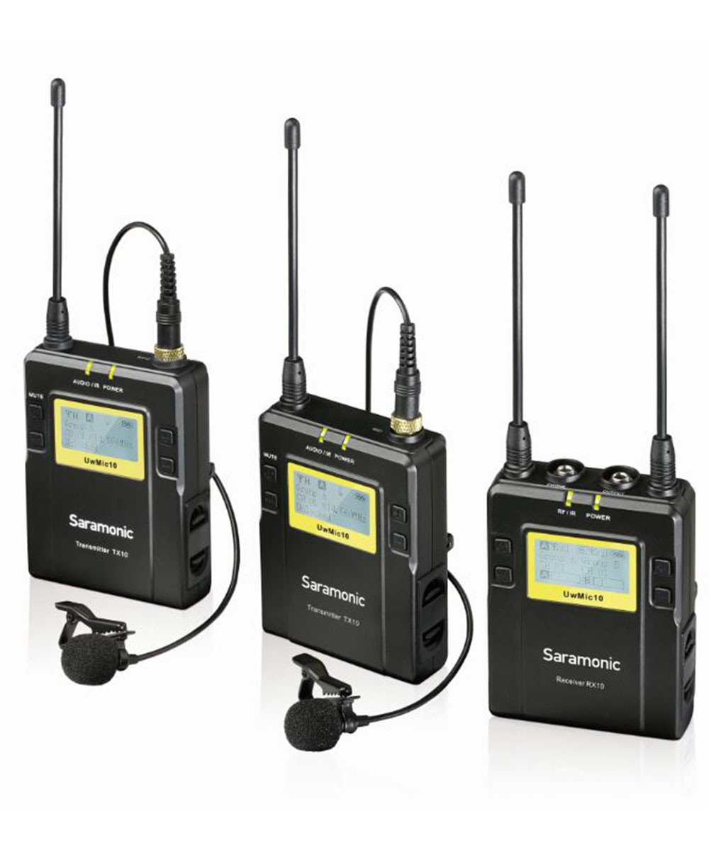 Saramonic UWMIC9-HK RX9+TX9+TX9 一對二無線單反領夾咪