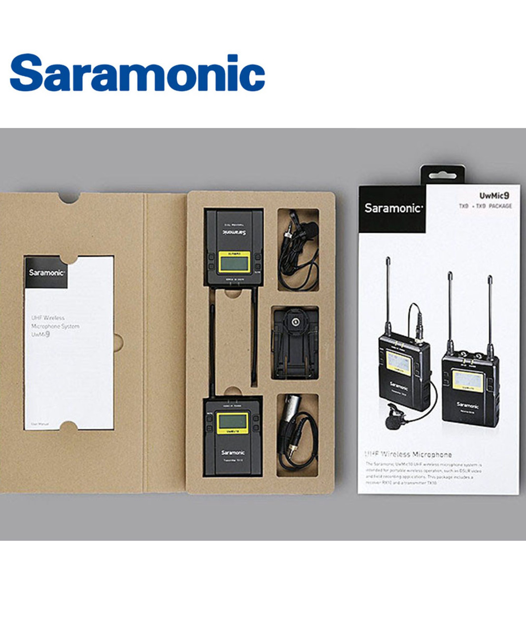 SARAMONIC TX-RX9 UHF ワイヤレスマイクSLRその他