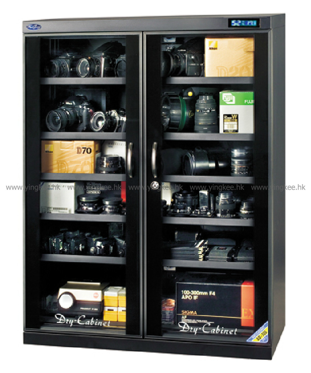 HuiTong 惠通DHC-350 350L 雙門數控電子防潮箱- Yingkee Photo