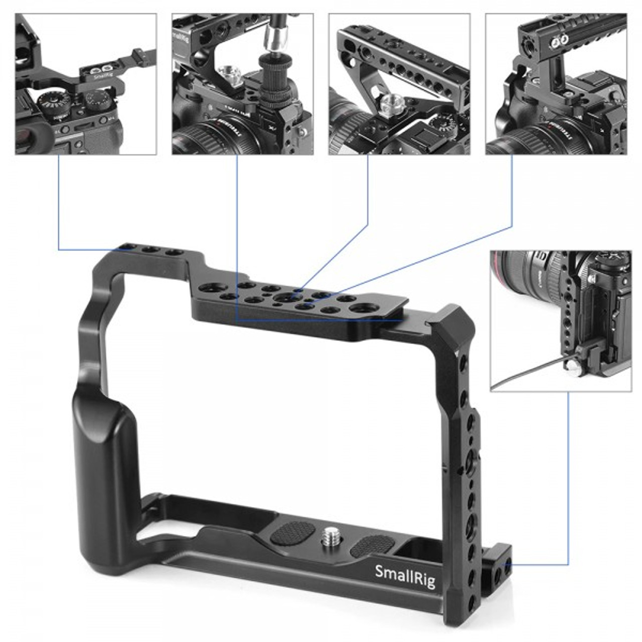 SmallRig 富士フイルム X-T2/X-T3カメラ専用ケージ2228 SmallRig 富士フイルム X-T2/X-T3カメラ専用ケージ2228