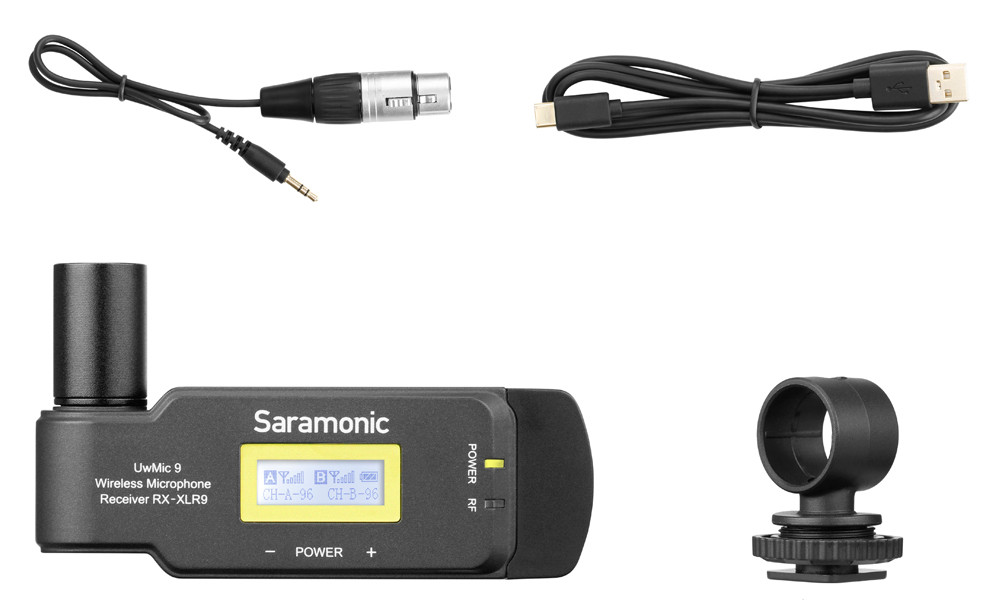 Saramonic UwMic9 HK RX-XLR9 無線咪接收器