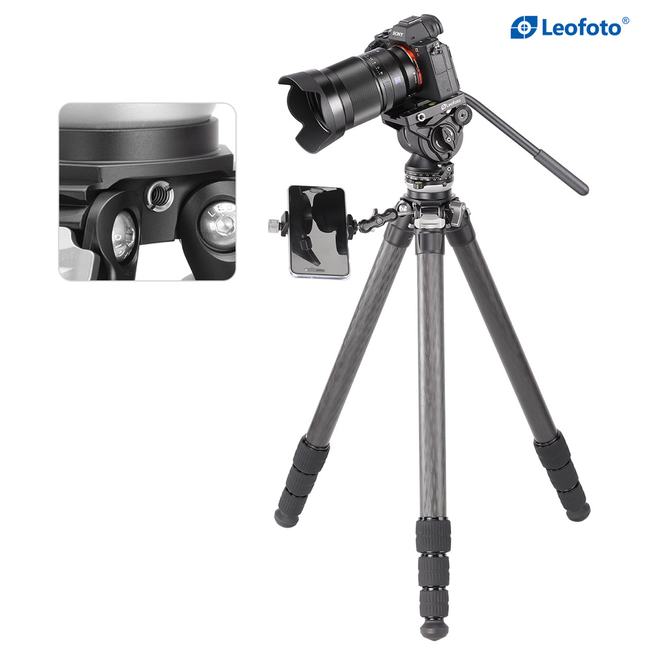 Leofoto LS-284CEX Carbon Tripod 碳纖維三腳架