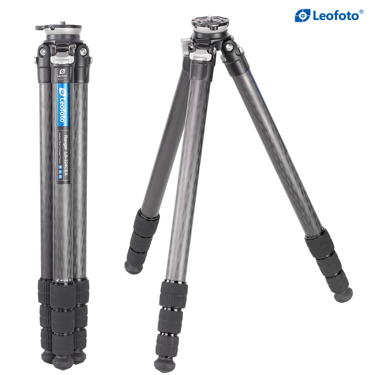 Leofoto LS-324CEX Carbon Tripod 碳纖維三腳架