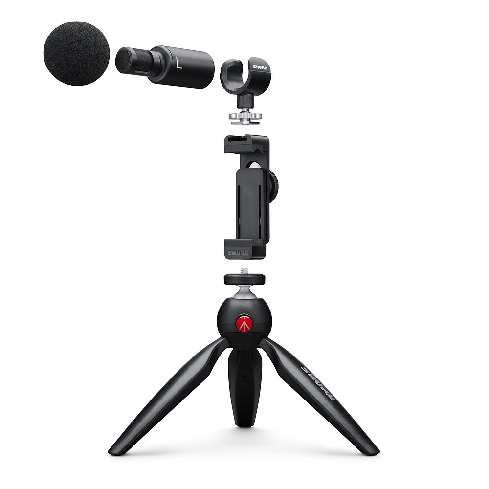 Shure MV88+ 數碼立體聲電容式咪高風攝錄套裝