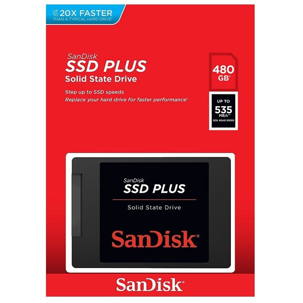 SanDisk SSD PLUS 480GB (SDSSDA-480G-G26)