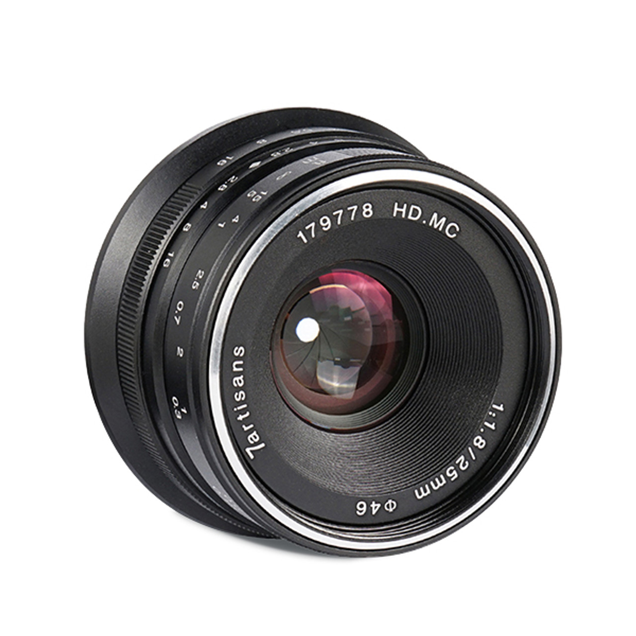 七工匠7artisans 25mm F1.8 Sony E-Mount 鏡頭Black 黑色