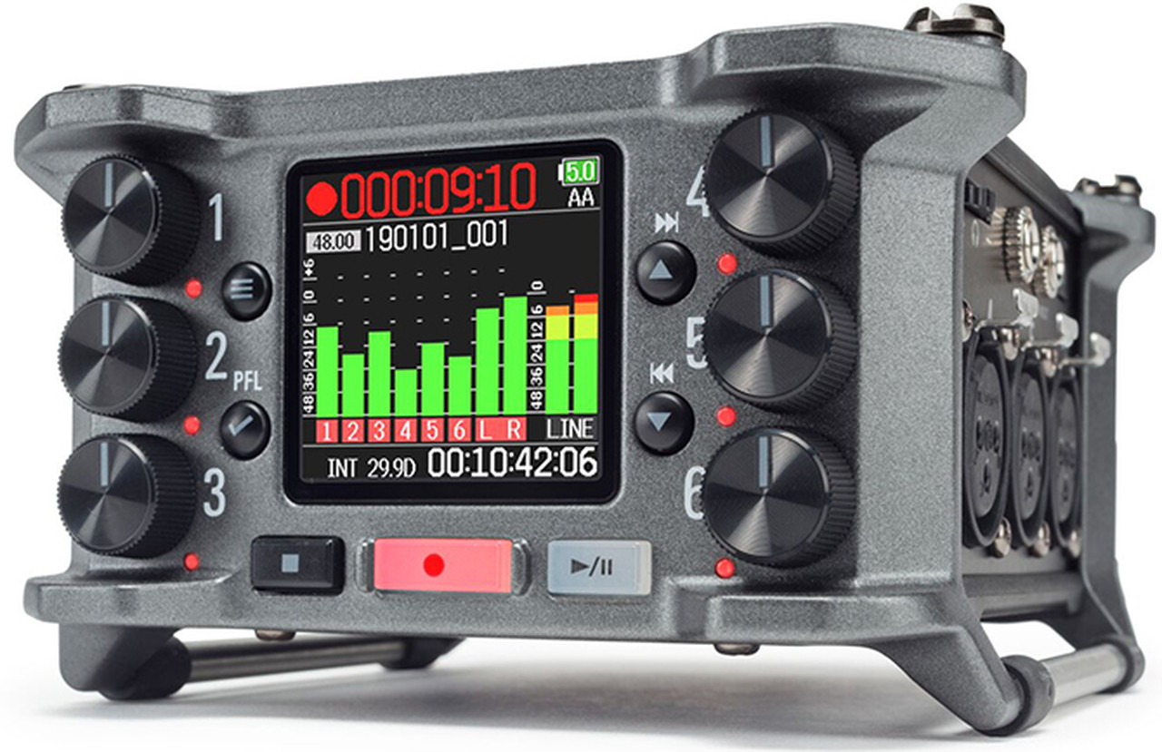 ZOOM F6 Multitrack Field Recorder 多軌錄音機- Yingkee Photo