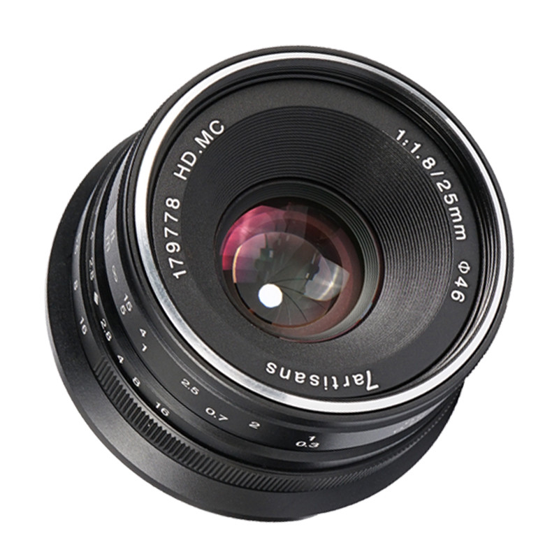 7artisans 七工匠25mm f1.8 Canon EOS M 鏡頭- Yingkee Photo