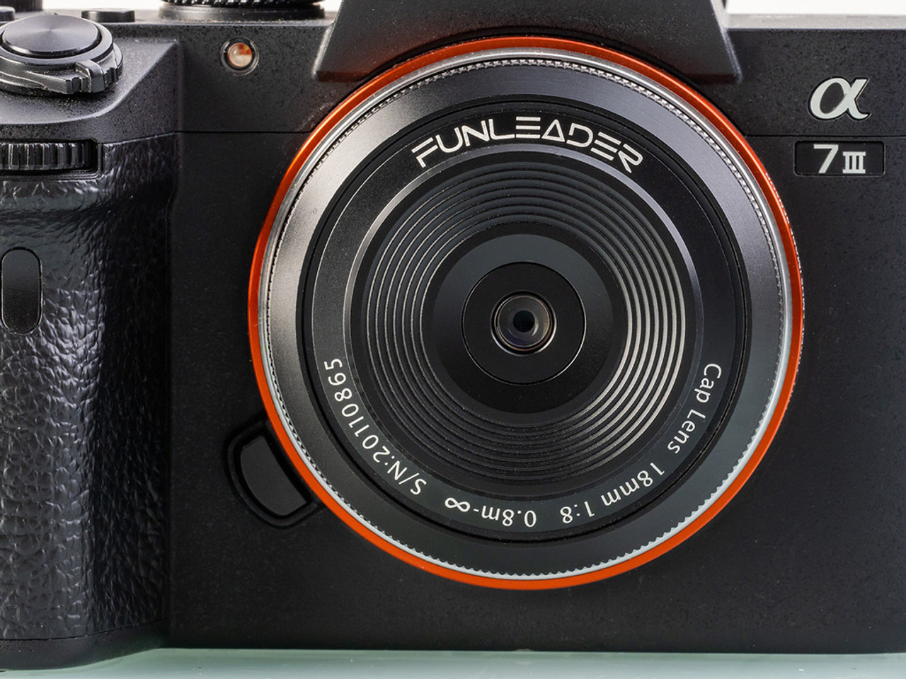 FUNLEADER Cap Lens 18mm f/8 超廣角鏡頭For Fuji FX