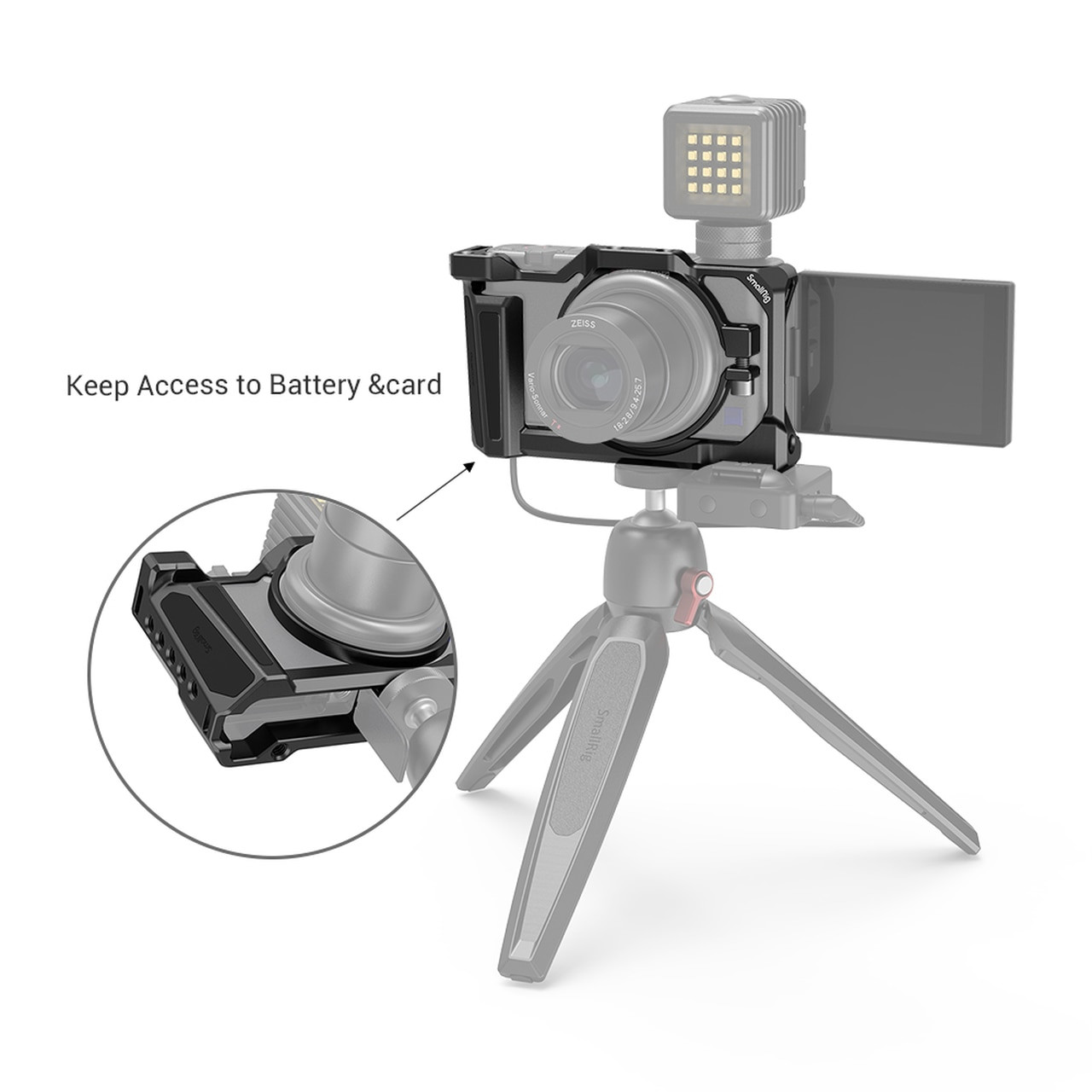 SmallRig Sony ZV-1 用ケージ 2938 - デジタルカメラ