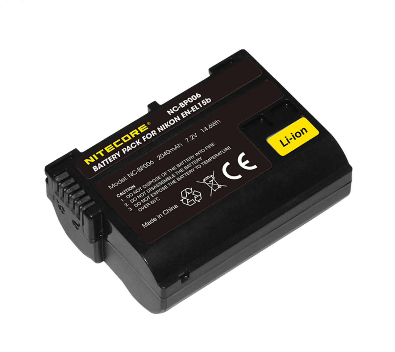 Nitecore EN-EL15b Battery Pack for Nikon 相機專用鋰電池