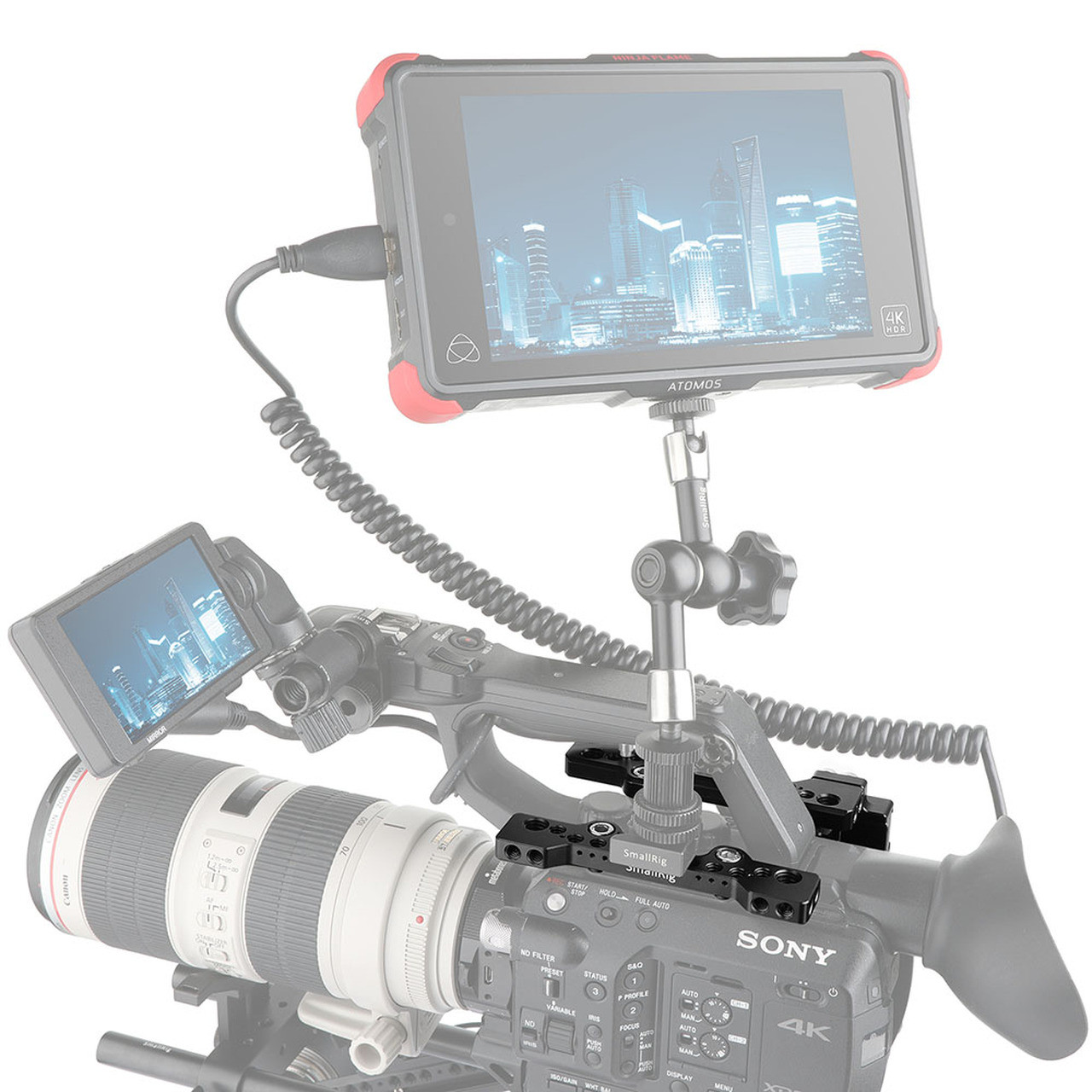 SMALLRIG PXW-FS5用プレートキット SmallRig 1843 Plate Kit for Sony PXW-FS5