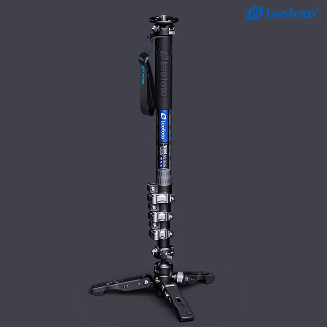 Leofoto MV-324C + VD-03 Monopod Kit 碳纖維獨腳架