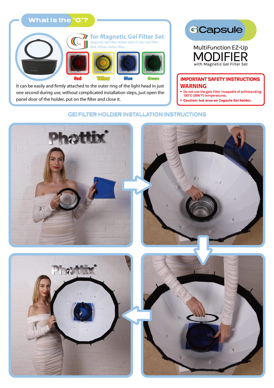 Phottix G-Capsule Deep Sofbox 85cm (33