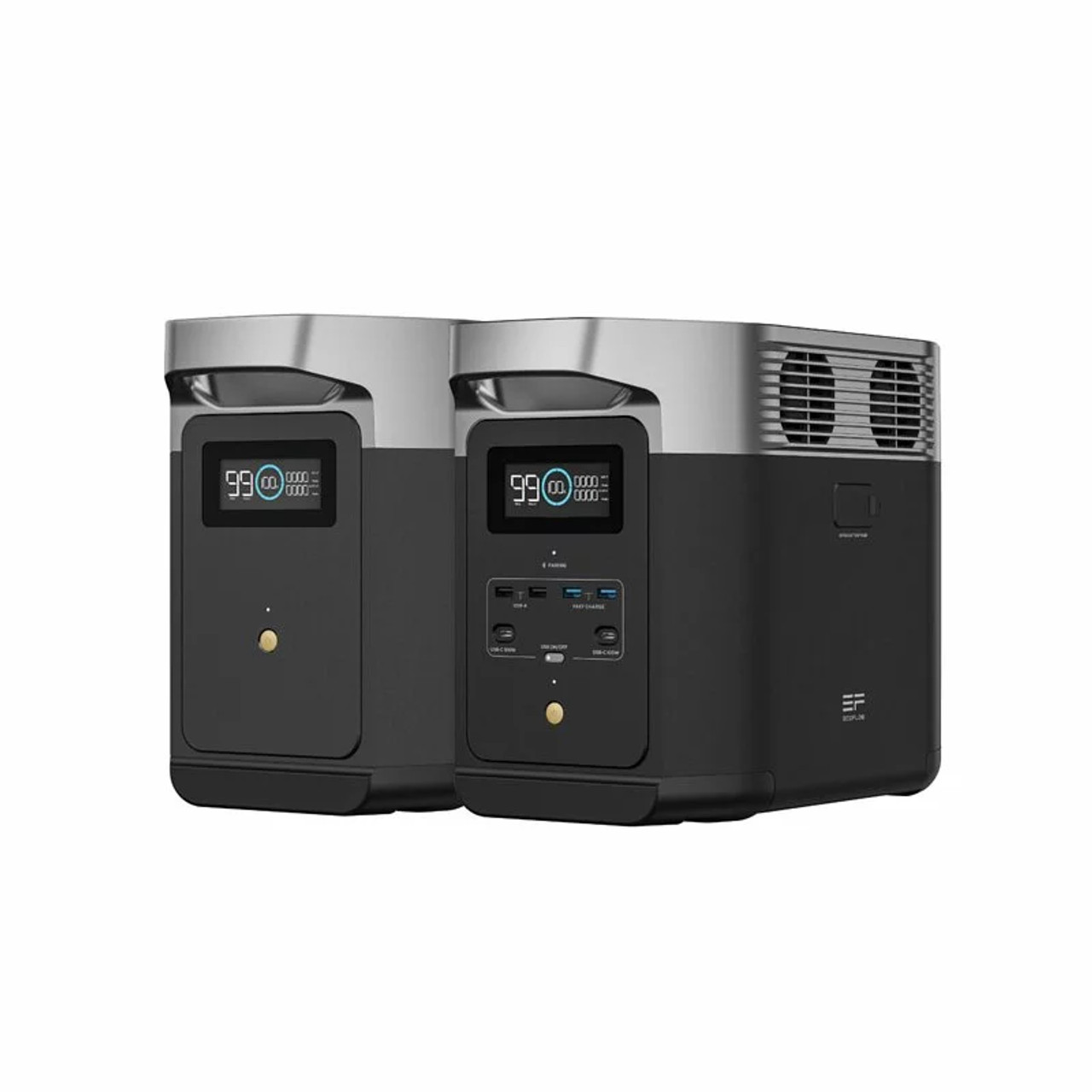 EcoFlow DELTA 2 + DELTA 2 Smart Extra Battery, 2048Wh, HB21