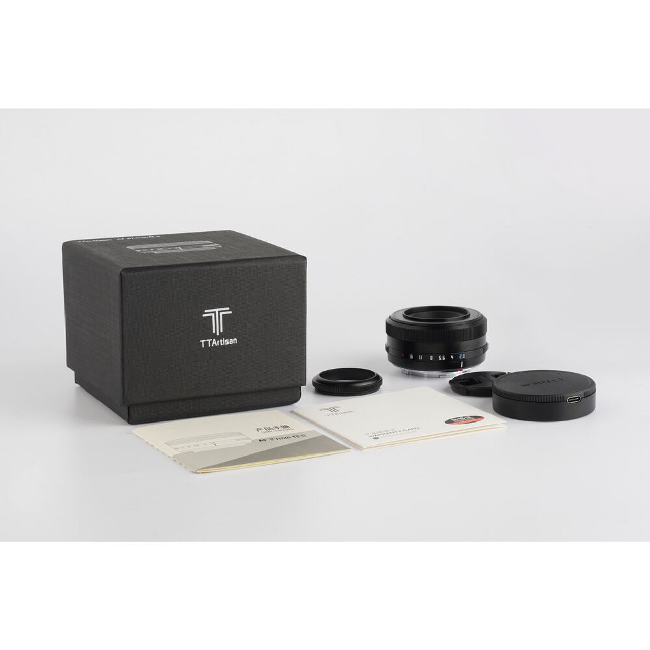 TTArtisan 銘匠AF 27mm f2.8 Lens for Fuji X 鏡頭Black 黑色