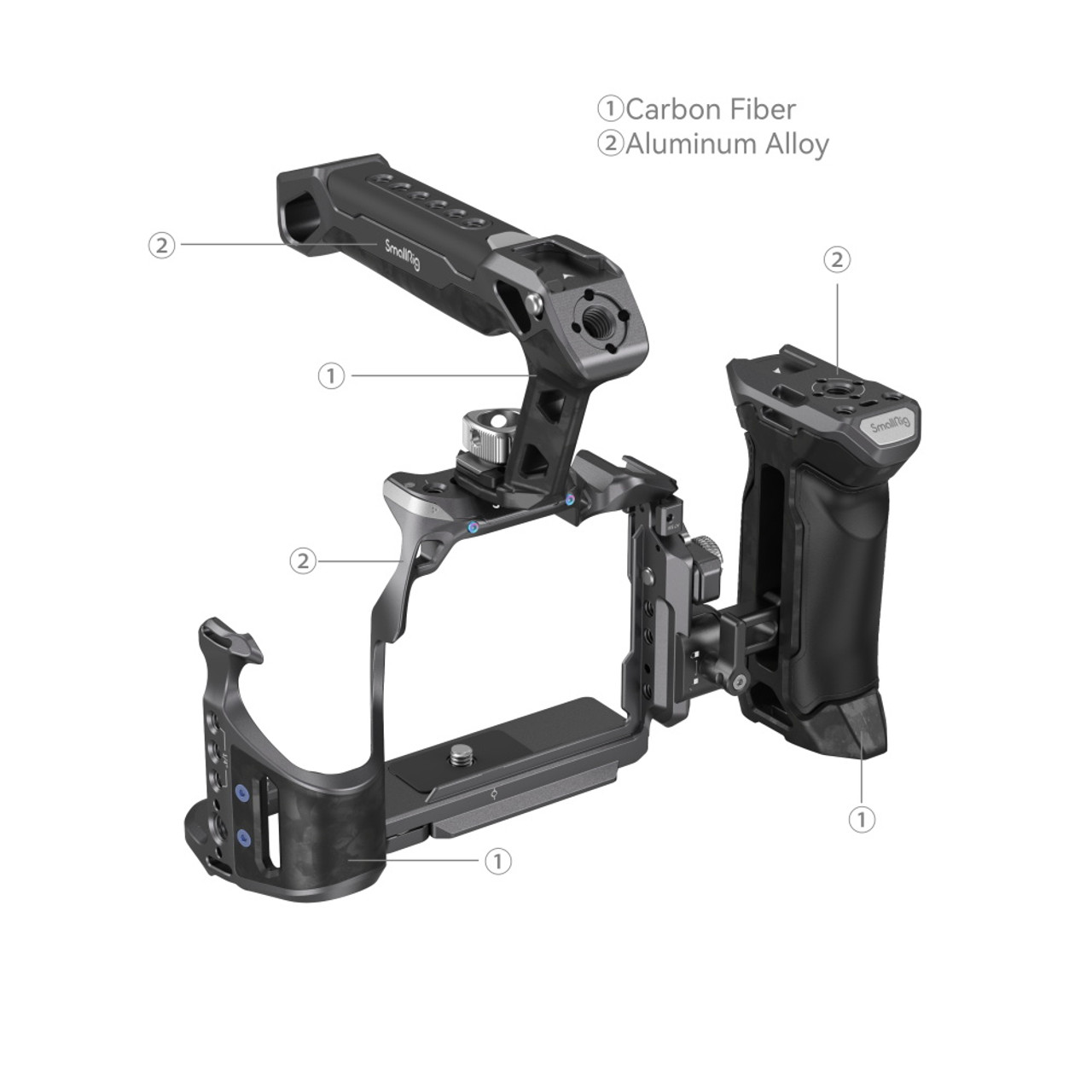 SmallRig 3710 Rhinoceros Advanced Cage Kit for Sony A7RV / A7IV