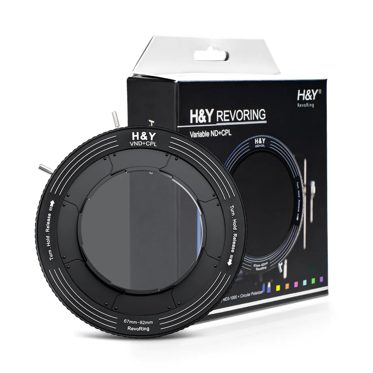 H&Y Filter Revoring Variable ND3-1000 + CPL Filter (67-82mm)