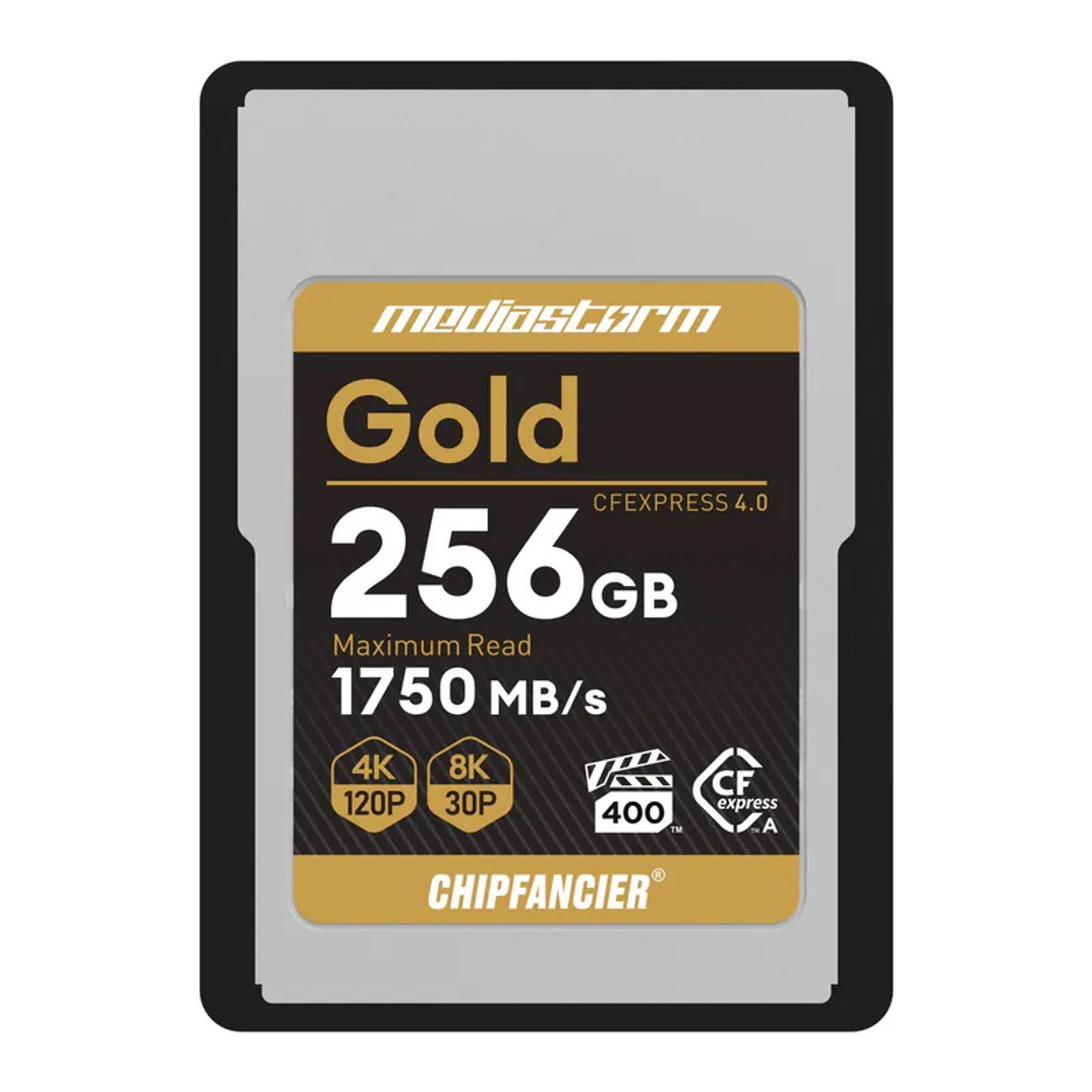 【CFexpress Type A】 256GB 新品未使用 CHIPFANCIER CFexpress Type A 4.0 GOLD 記憶卡(256GB)
